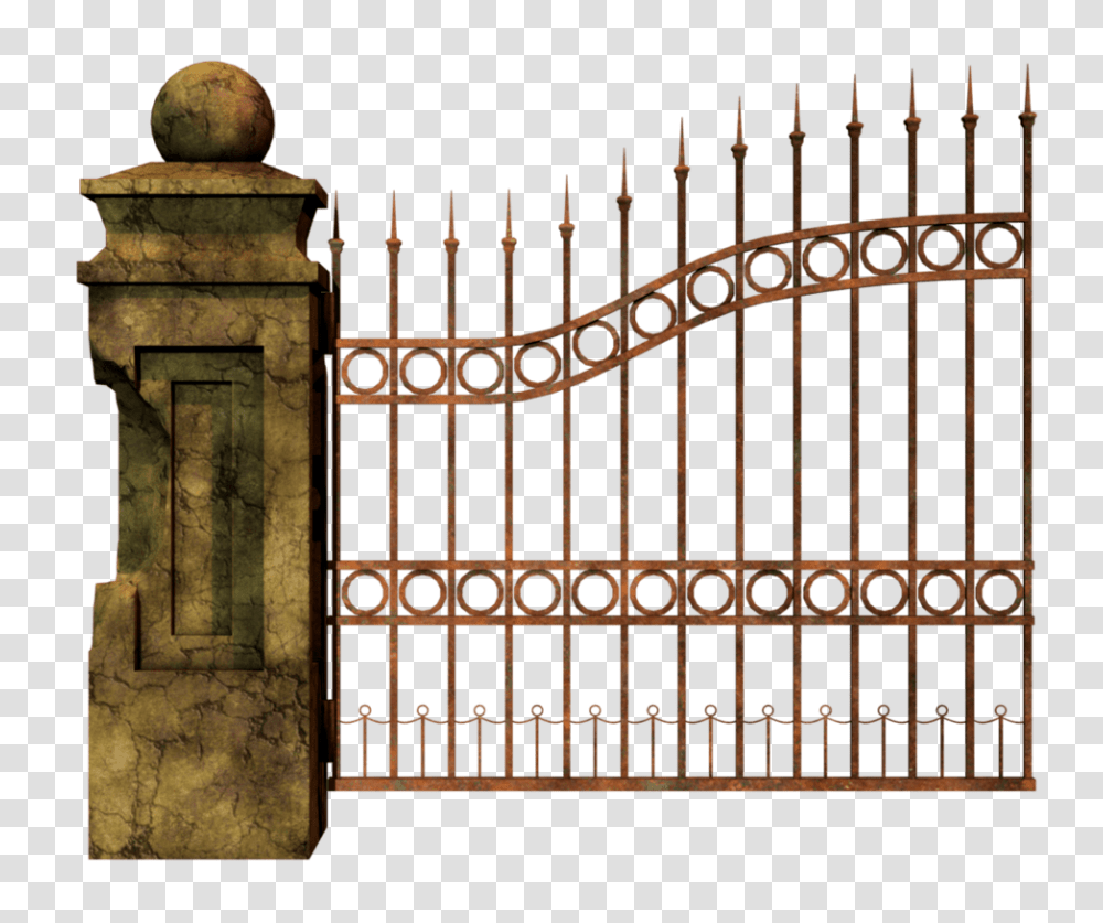 Graveyard Gate Clip Art Transparent Png