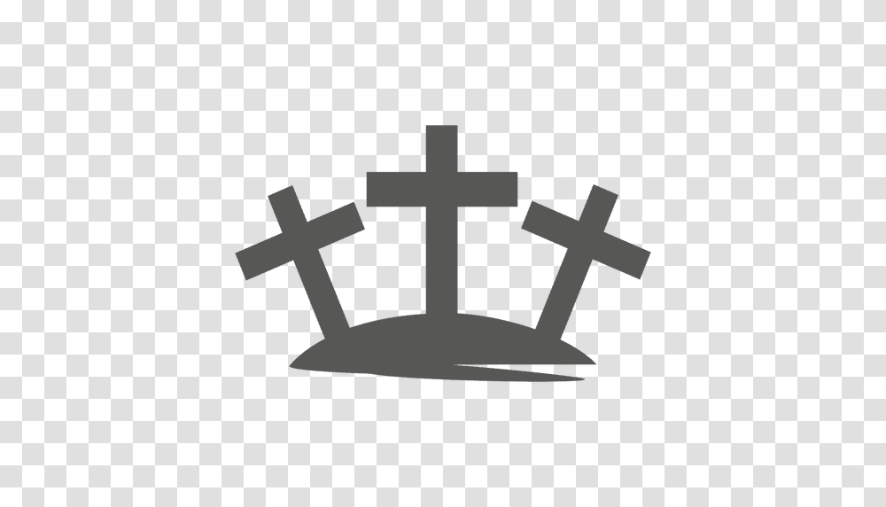 Graveyard Icon, Cross, Anchor, Hook Transparent Png
