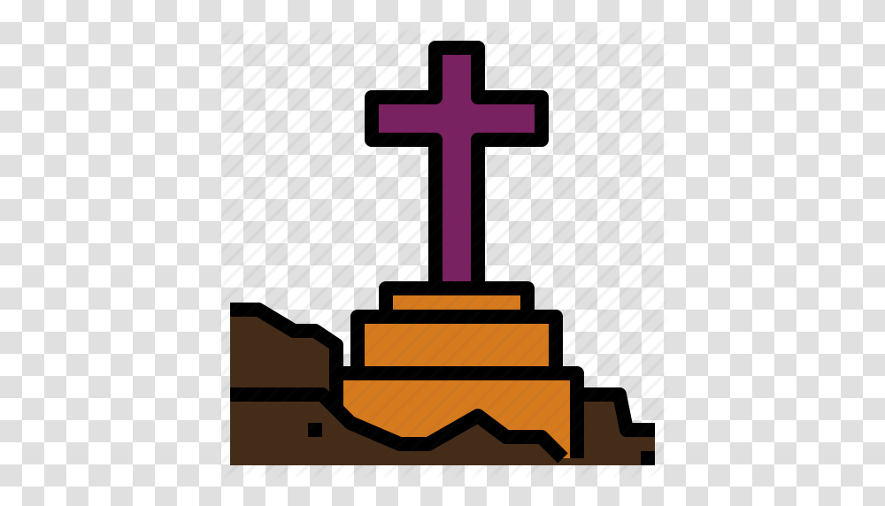 Graveyard Icons, Cross, Crucifix, Church Transparent Png