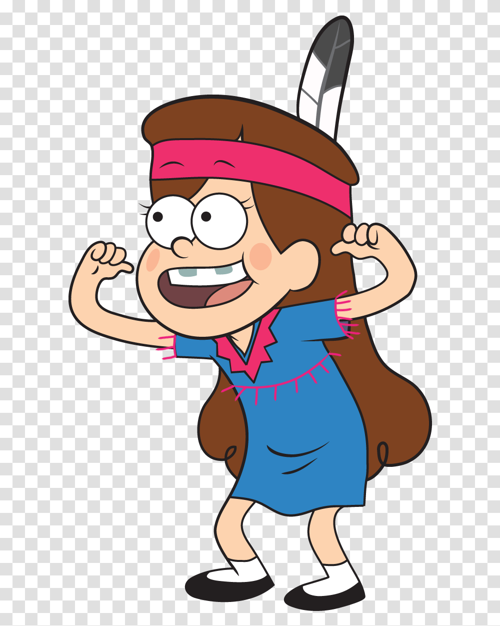 Gravity Falls Cartoon Characters Girls With Brown Hair, Person, Human, Performer, Face Transparent Png