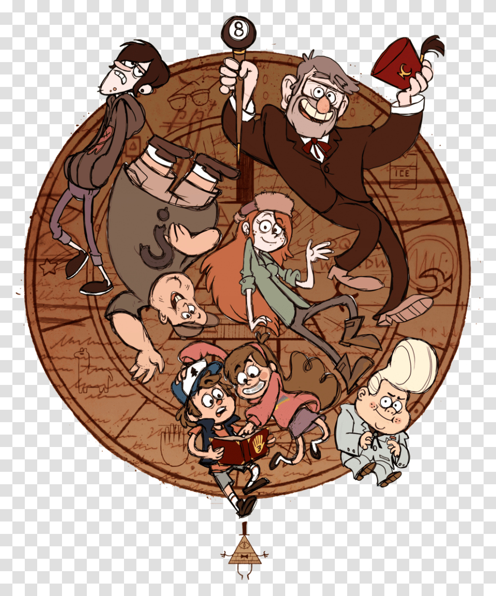 Gravity Falls Characters Download Gravity Falls Anime Art, Plant, Bronze, Leisure Activities, Circus Transparent Png