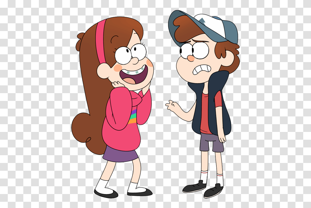 Gravity Falls Clipart Mabel Dipper And Bill, Person, Human, Sunglasses, Accessories Transparent Png