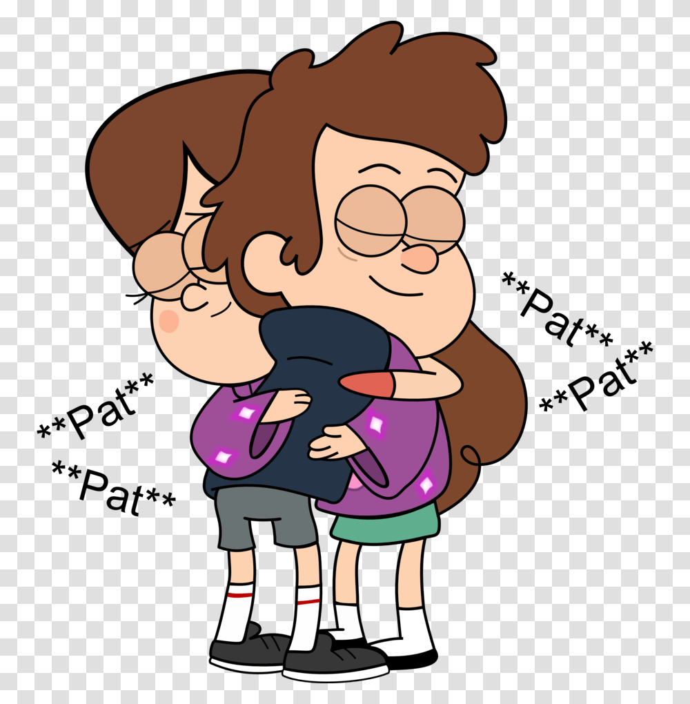 Gravity Falls Mabel And Dipper Hug, Person, Face, Outdoors, People Transparent Png