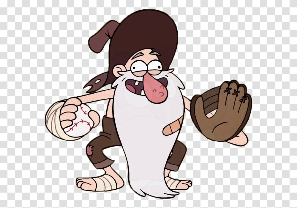 Gravity Falls Old Man Mcgucket Old Man From Gravity Falls, Outdoors, Leisure Activities, Animal, Face Transparent Png