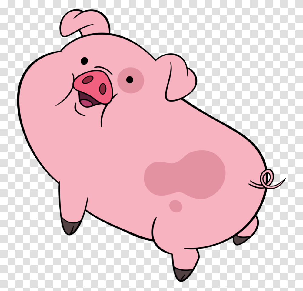 Gravity Falls Pig, Mammal, Animal, Hog, Piggy Bank Transparent Png