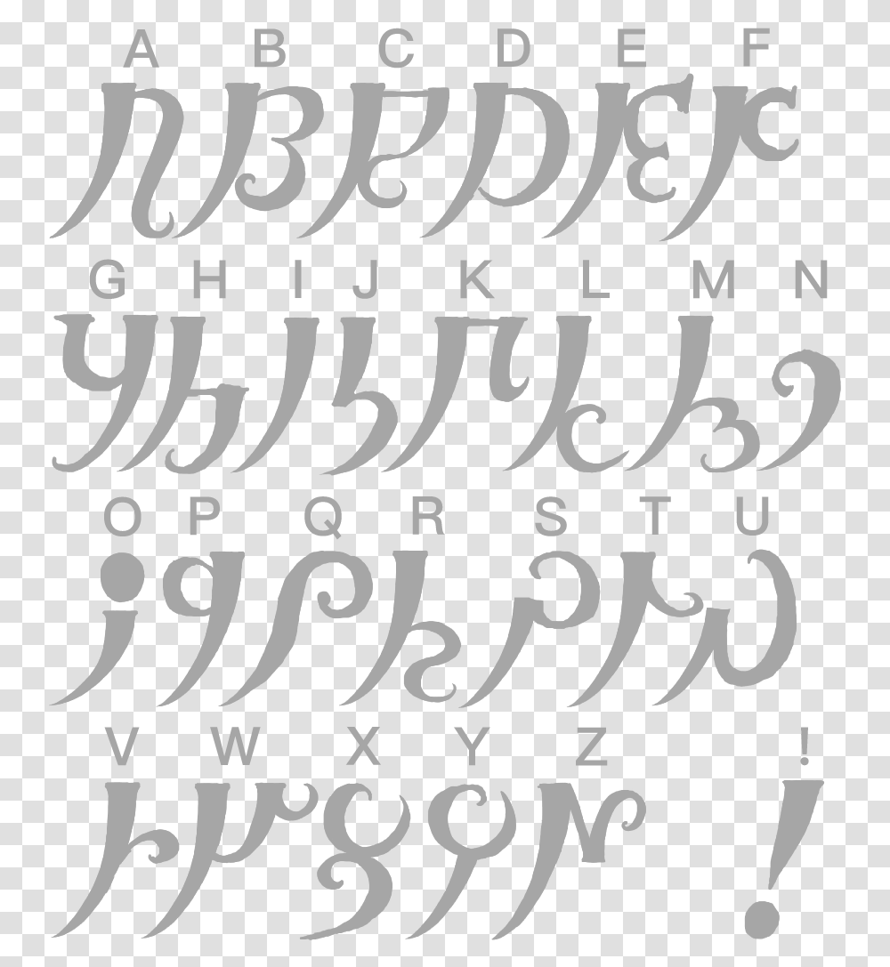 Gravity Rush Letters Gravity Rush Language Alphabet, Number, Poster Transparent Png
