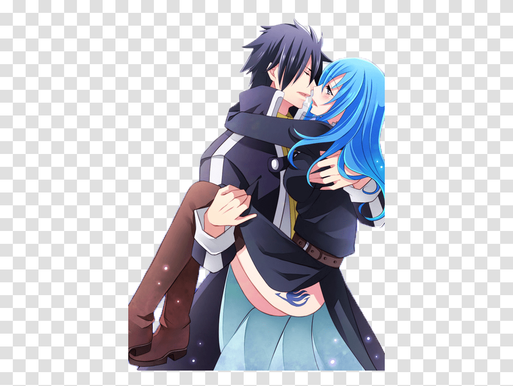 Gray And Juvia By Little2love D7cohyx Fairy Tail Juvia Melhores Imagens, Manga, Comics, Book, Person Transparent Png