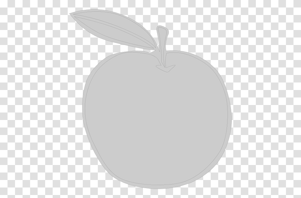 Gray Apple Clip Art Vector Clip Art Online Gray Apple, Plant, Fruit Transparent Png