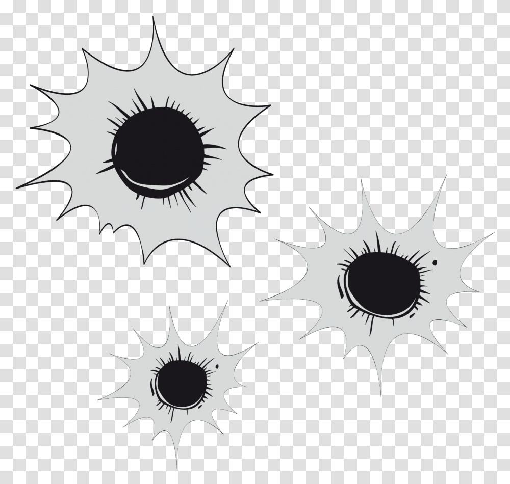 Gray Bullet Holes Download Bullet Holes With Smoke Tattoo Patterns, Stencil, Spider Web, Person, Human Transparent Png