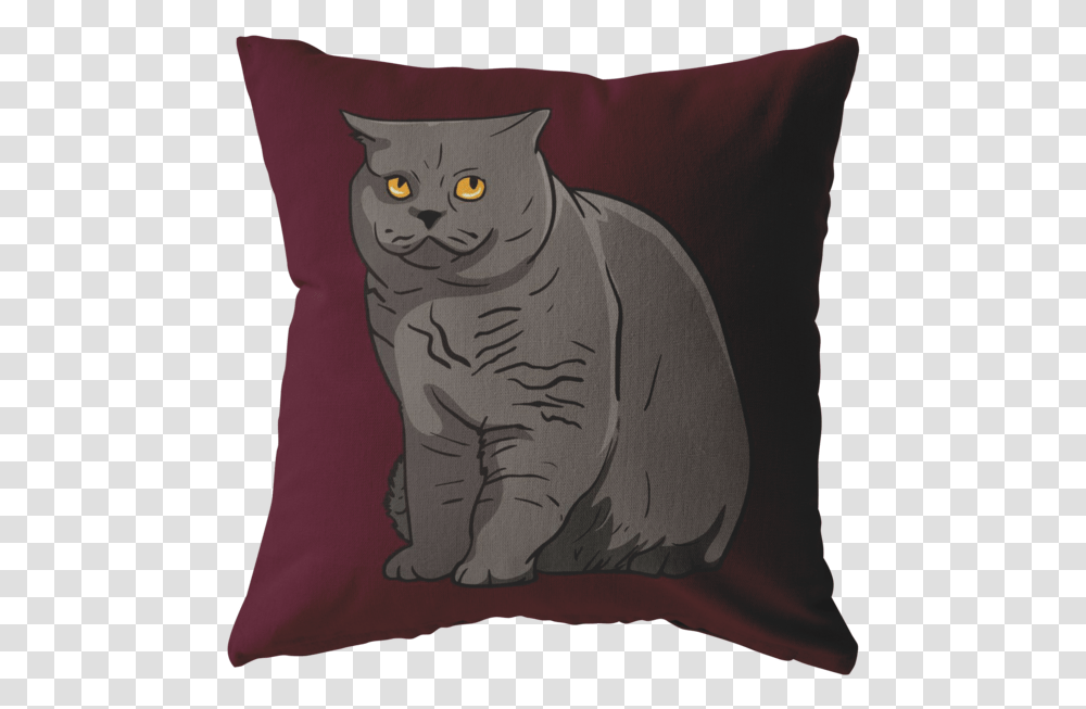 Gray Cat Black Cat, Pillow, Cushion, Pet, Mammal Transparent Png