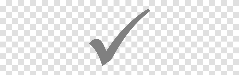 Gray Check Mark Icon, Concrete Transparent Png