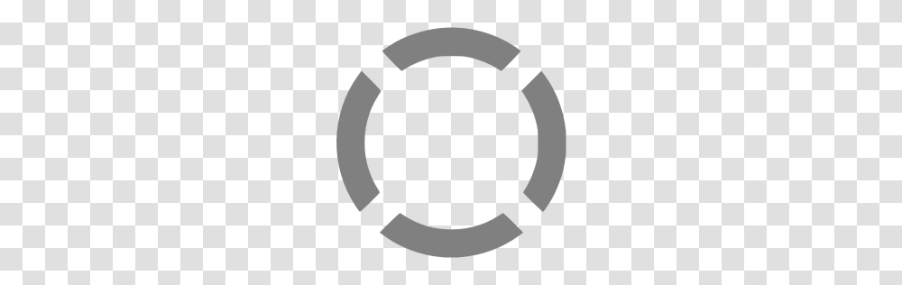 Gray Circle Dashed Icon, Concrete Transparent Png