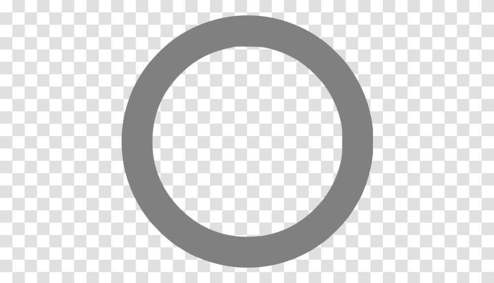 Gray Circle Outline Icon, Moon, Outdoors, Nature Transparent Png