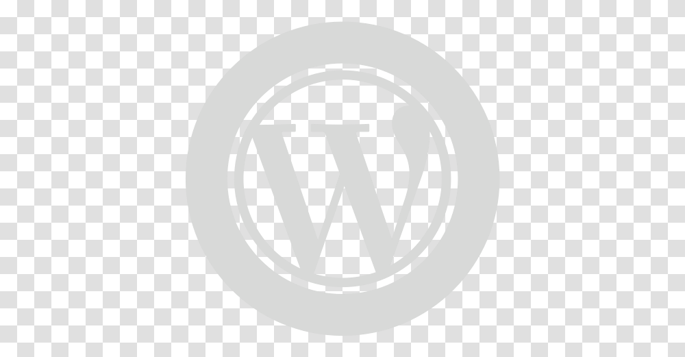 Gray Circle Wordpress Icon Wordpress Icon, Logo, Symbol, Trademark, Emblem Transparent Png