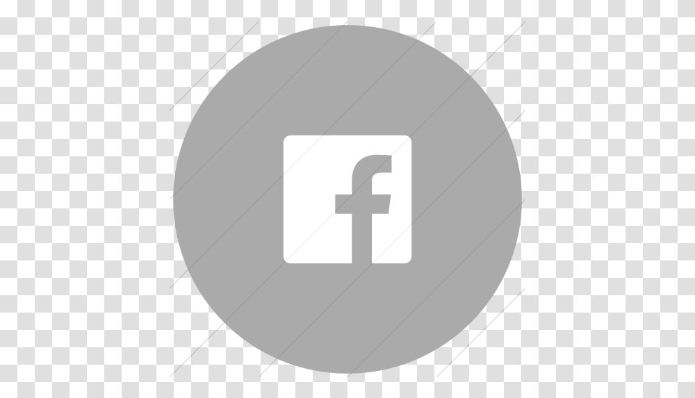Gray Facebook Icon Circle, Soccer Ball, Football, Team Sport, Sports Transparent Png