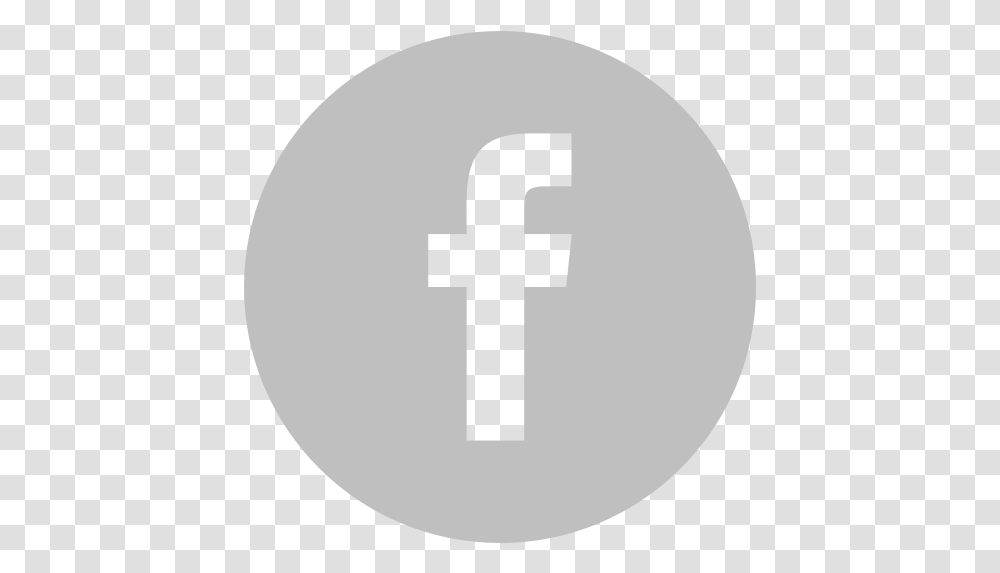 Gray Facebook Icon Mobile App Icon White, Symbol, Text, Number, Hand Transparent Png