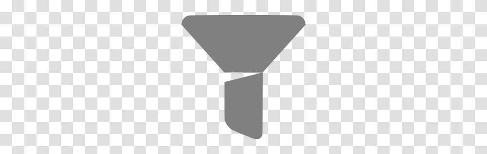 Gray Filled Filter Icon, Concrete Transparent Png