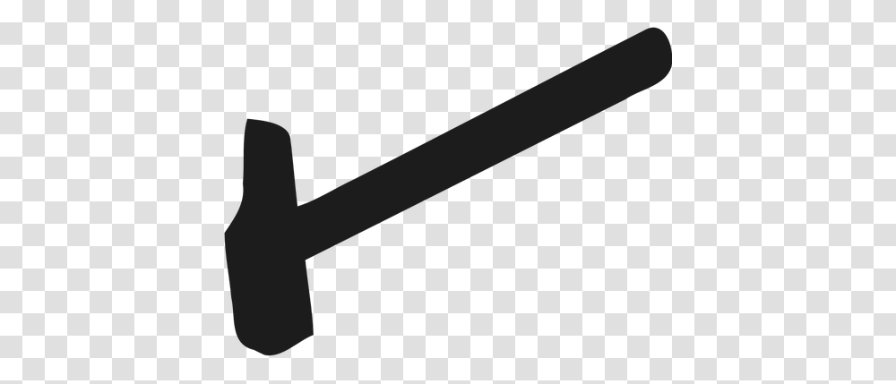 Gray Hammer Silhouette, Tool, Mallet Transparent Png