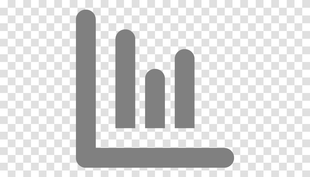 Gray Line Chart Icon Chart Icon Black, Text, Symbol, Logo, Trademark Transparent Png