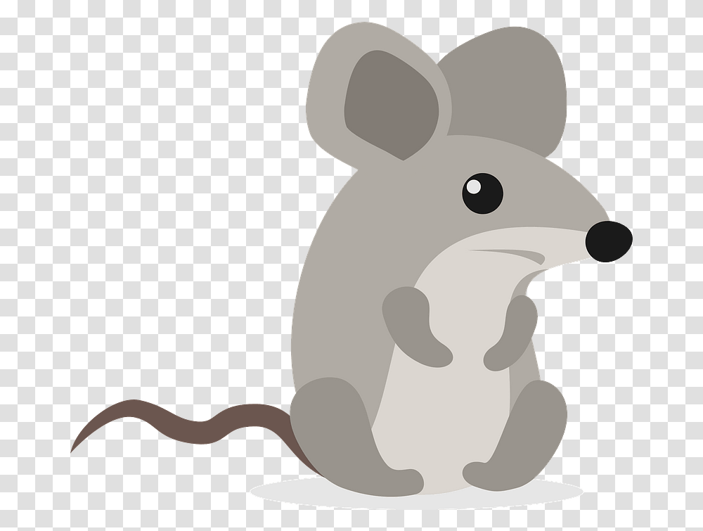 Gray Mouse Clipart Free Download Creazilla Gray Rat Clipart, Rodent, Mammal, Animal, Snowman Transparent Png