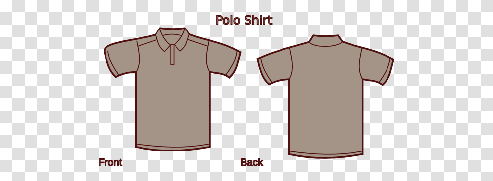 Gray Polo Shirt Front And Back Clip Art, Apparel, T-Shirt, Axe Transparent Png