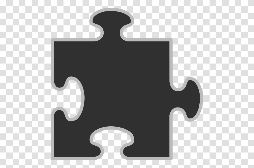 Gray Puzzle Piece, Jigsaw Puzzle, Game, Cross Transparent Png