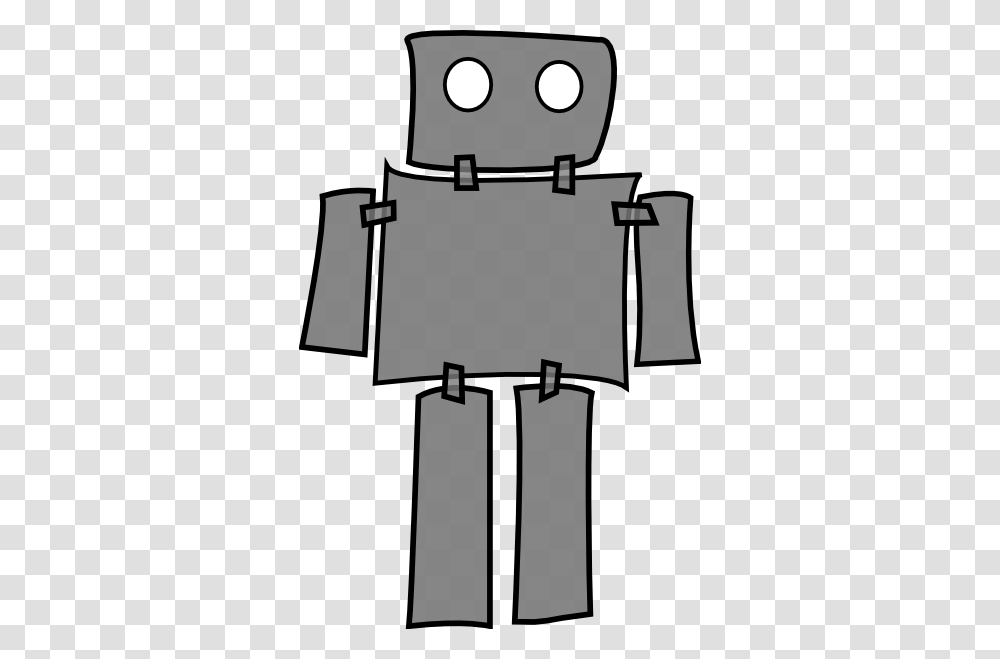 Gray Robot Clipart For Web, Mailbox, Letterbox, Cross Transparent Png