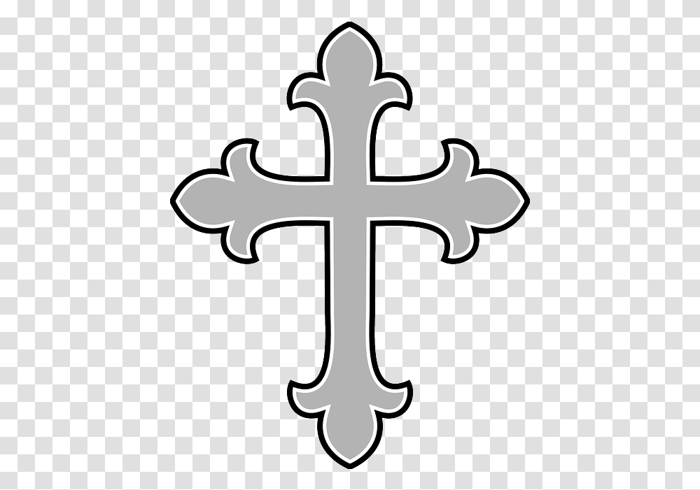 Gray Symbolcrosschristianreligionshapefaithpng 514 Annunciation Orthodox School Logo, Crucifix Transparent Png
