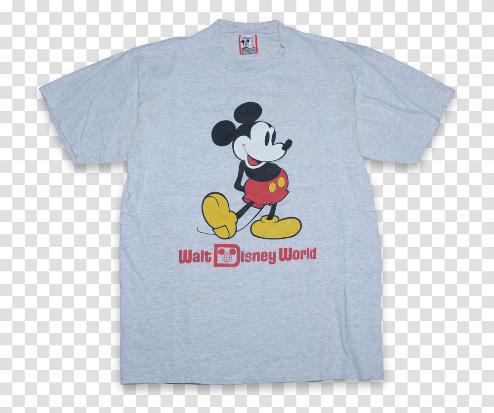 Gray Walt Disney Mickey Mouse Shirt, Apparel, T-Shirt, Bird Transparent Png