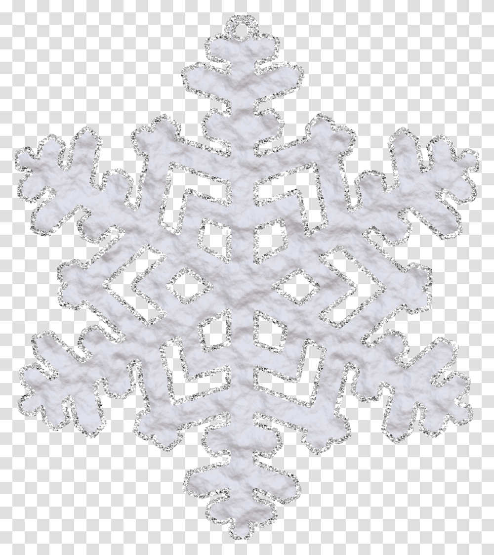 Gray White Snowflake Real Snowflake, Rug, Pattern, Crystal, Star Symbol Transparent Png