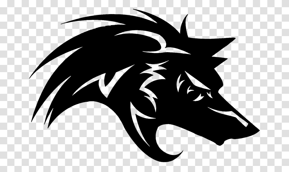 Gray Wolf Black Wolf Logo Epic Logos For Youtube, Mammal, Animal, Panther, Wildlife Transparent Png