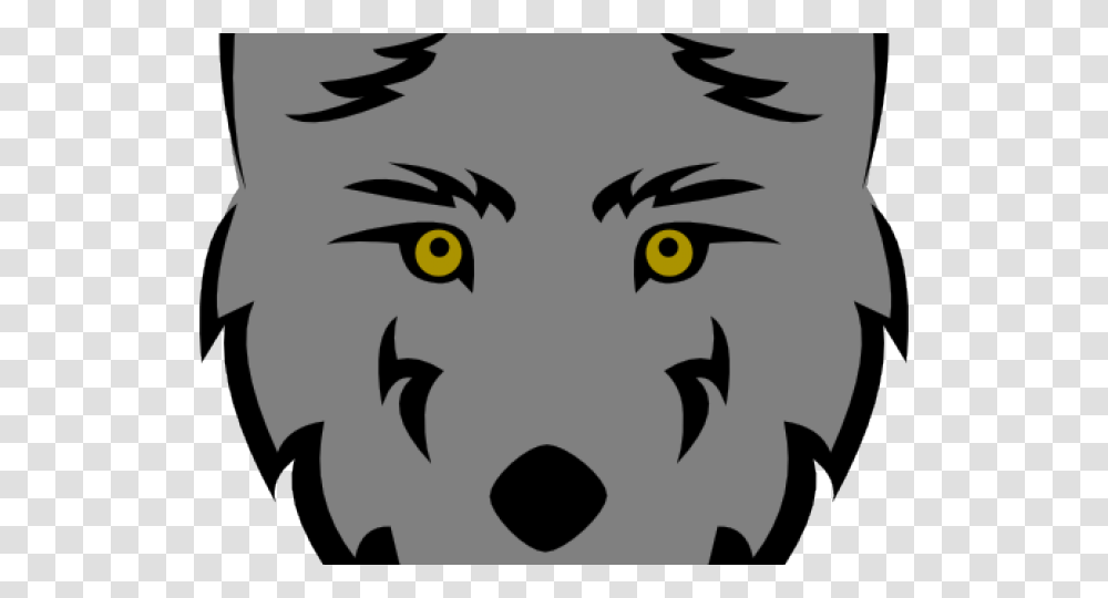 Gray Wolf Clipart, Stencil, Bird, Animal Transparent Png