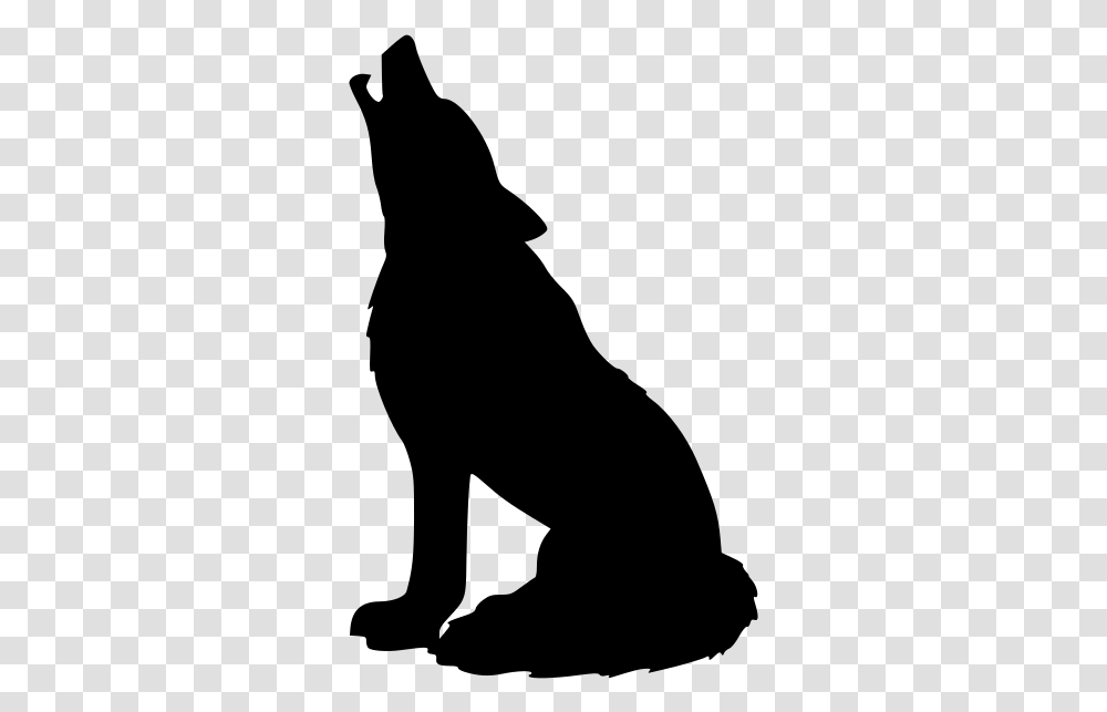 Gray Wolf Silhouette Clip Art Wolf Head Silhouette, World Of Warcraft Transparent Png