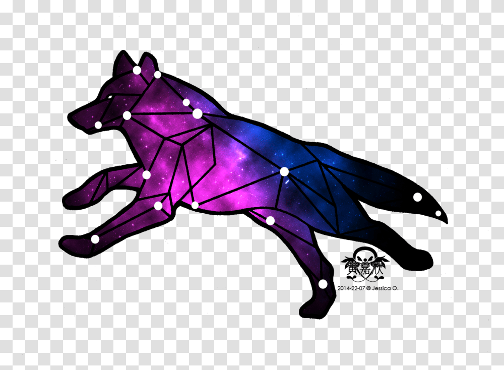 Gray Wolf Tattoo Constellation Lupus Drawing Lupus Constellation Tattoo, Paper, Airplane, Aircraft Transparent Png