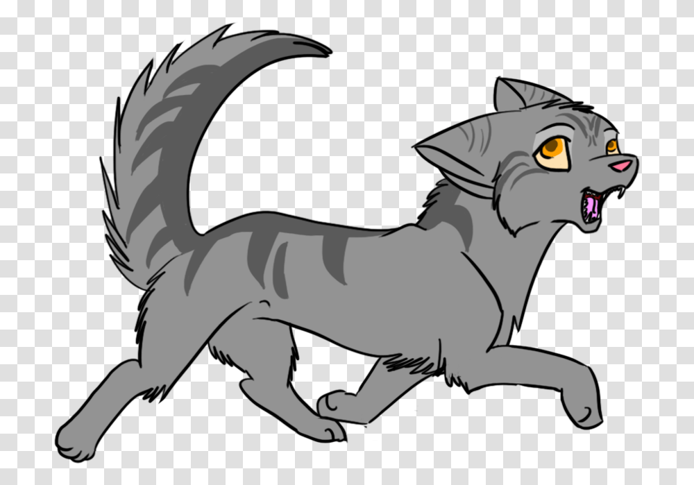 Graypaw By Darkflight On Graypaw From Warriors Cats, Animal, Mammal, Pet, Wildlife Transparent Png