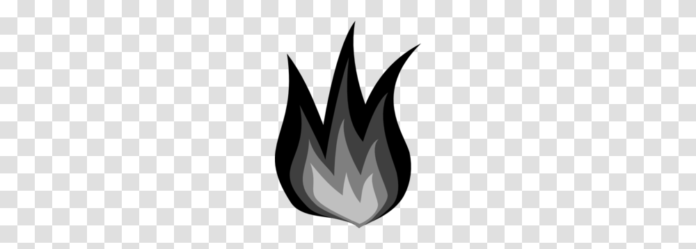 Grayscale Flames Clip Art, Arrow Transparent Png
