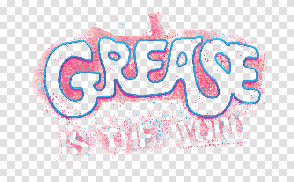 Grease Is The Word Poster, Graffiti, Advertisement, Mural Transparent Png