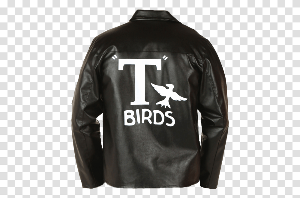 Grease Movie T Birds Jacket Grease Lightning T Birds, Clothing, Apparel, Coat, Leather Jacket Transparent Png