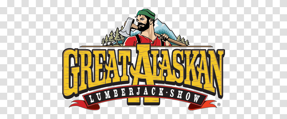 Great Alaskan Lumberjack Show, Person, Human, Crowd, Word Transparent Png