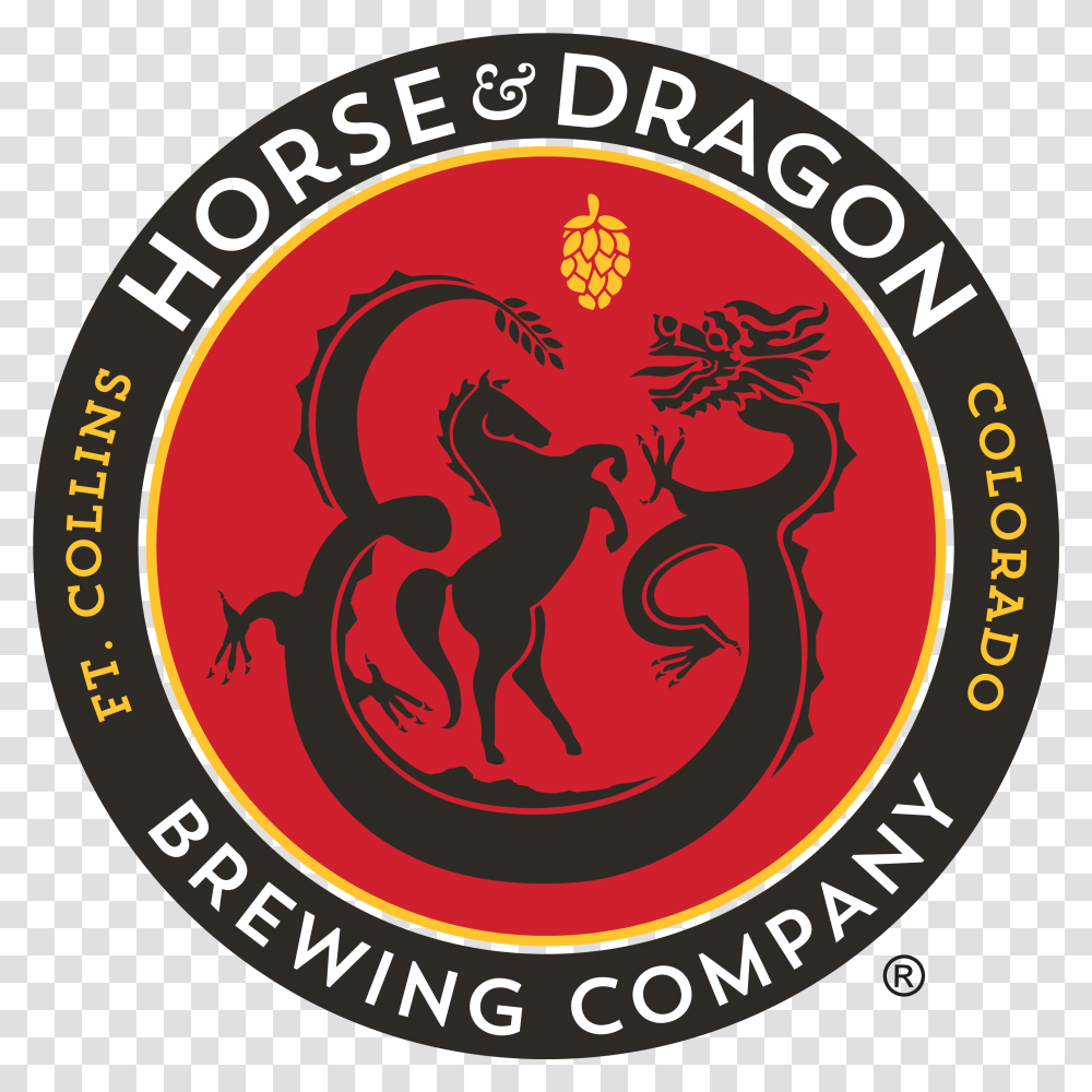 Great American Beer Festival Horse And Dragon Brewery, Logo, Symbol, Trademark, Label Transparent Png