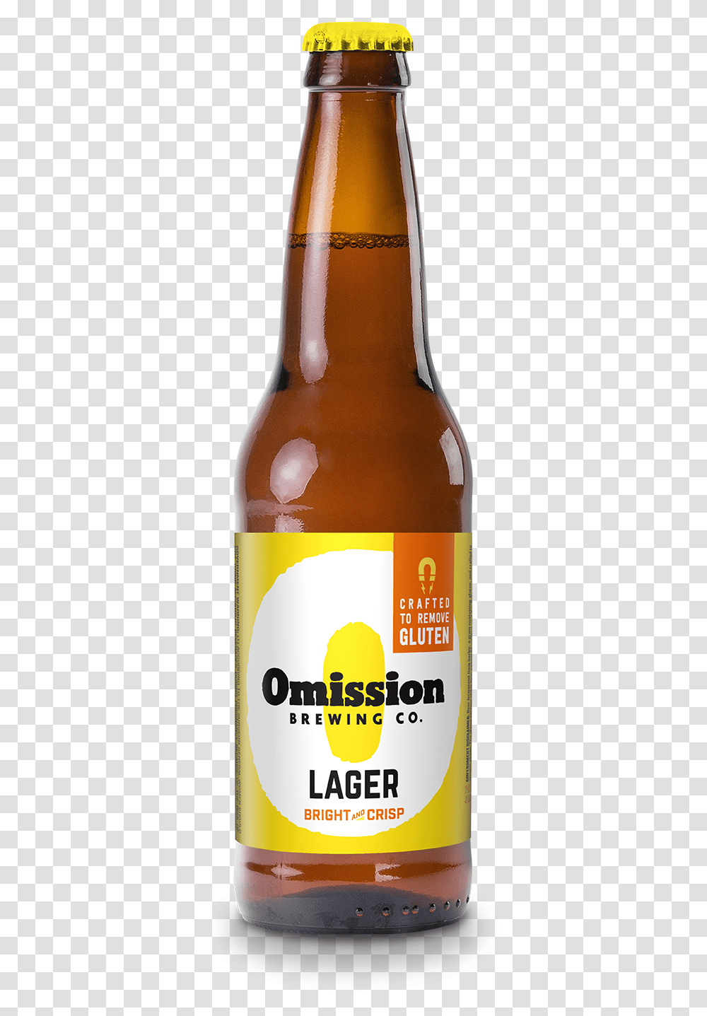 Great Beer Is Near Omission Ultimate Light Golden Ale, Bottle, Alcohol, Beverage, Drink Transparent Png