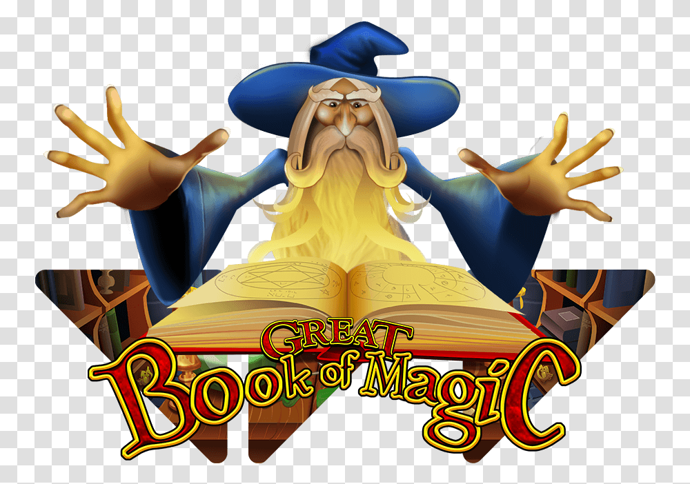 Great Book Of Magic Illustration, Hat, Clothing, Person, Word Transparent Png