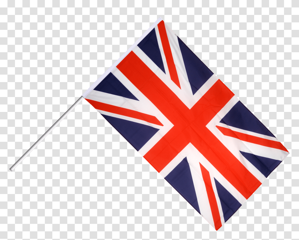 Great Britain Hand Waving Flag Uk Flag Shopping Cart, Arrow, Logo, Trademark Transparent Png