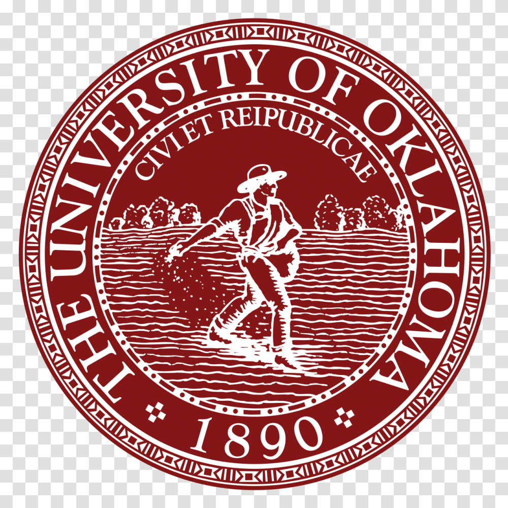 Great College Marching Bands University Of Oklahoma Logo, Symbol, Trademark, Person, Human Transparent Png