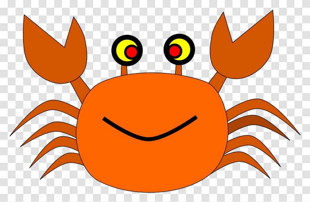 Great Crab Clipart Spider For Free And Use Animals With 10 Legs Clipart, Seafood, Sea Life, King Crab, Invertebrate Transparent Png