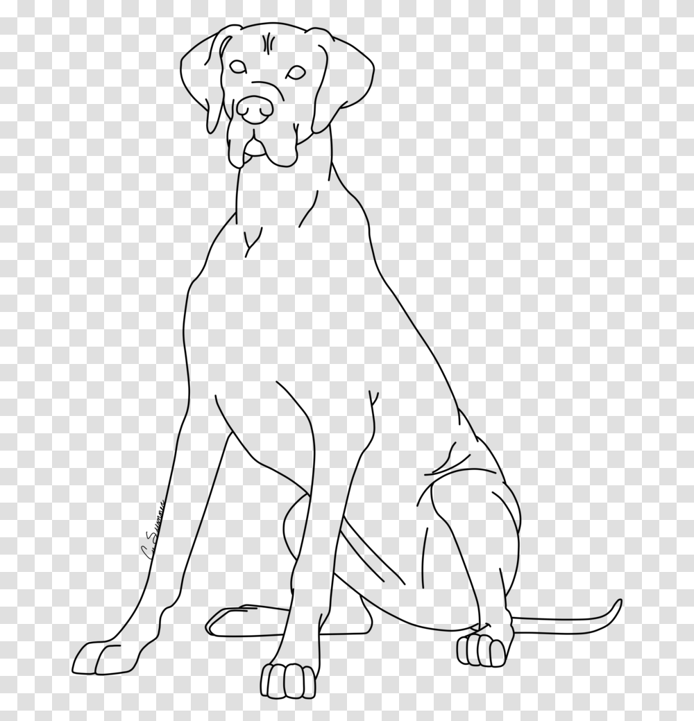 Great Dane Coloring, Gray, World Of Warcraft Transparent Png