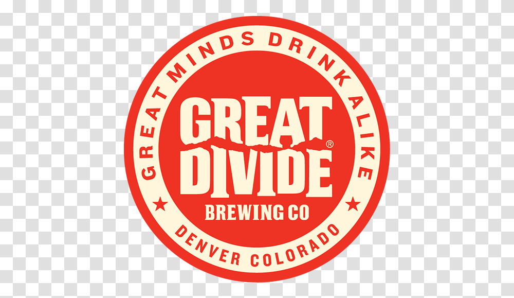 Great Divide Car Camper Hazy Pale Ale Crescent Crown Great Divide Brewing Company, Label, Text, Sticker, Logo Transparent Png