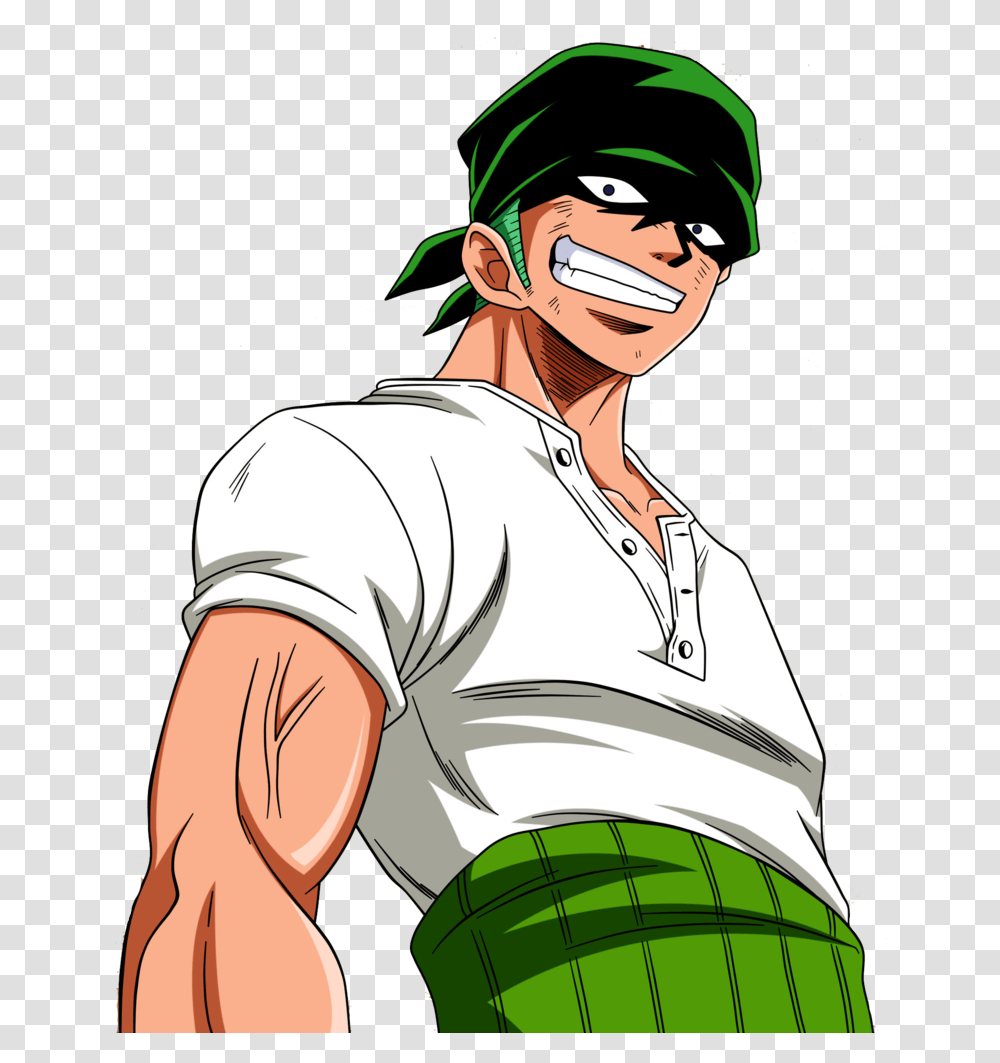 Great Eastern Entertainment One Piece Zoro Button Zoro One Piece, Person, Helmet, Sleeve Transparent Png