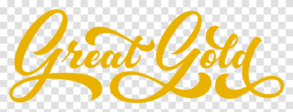 Great Gold Calligraphy, Text, Handwriting, Dynamite, Bomb Transparent Png