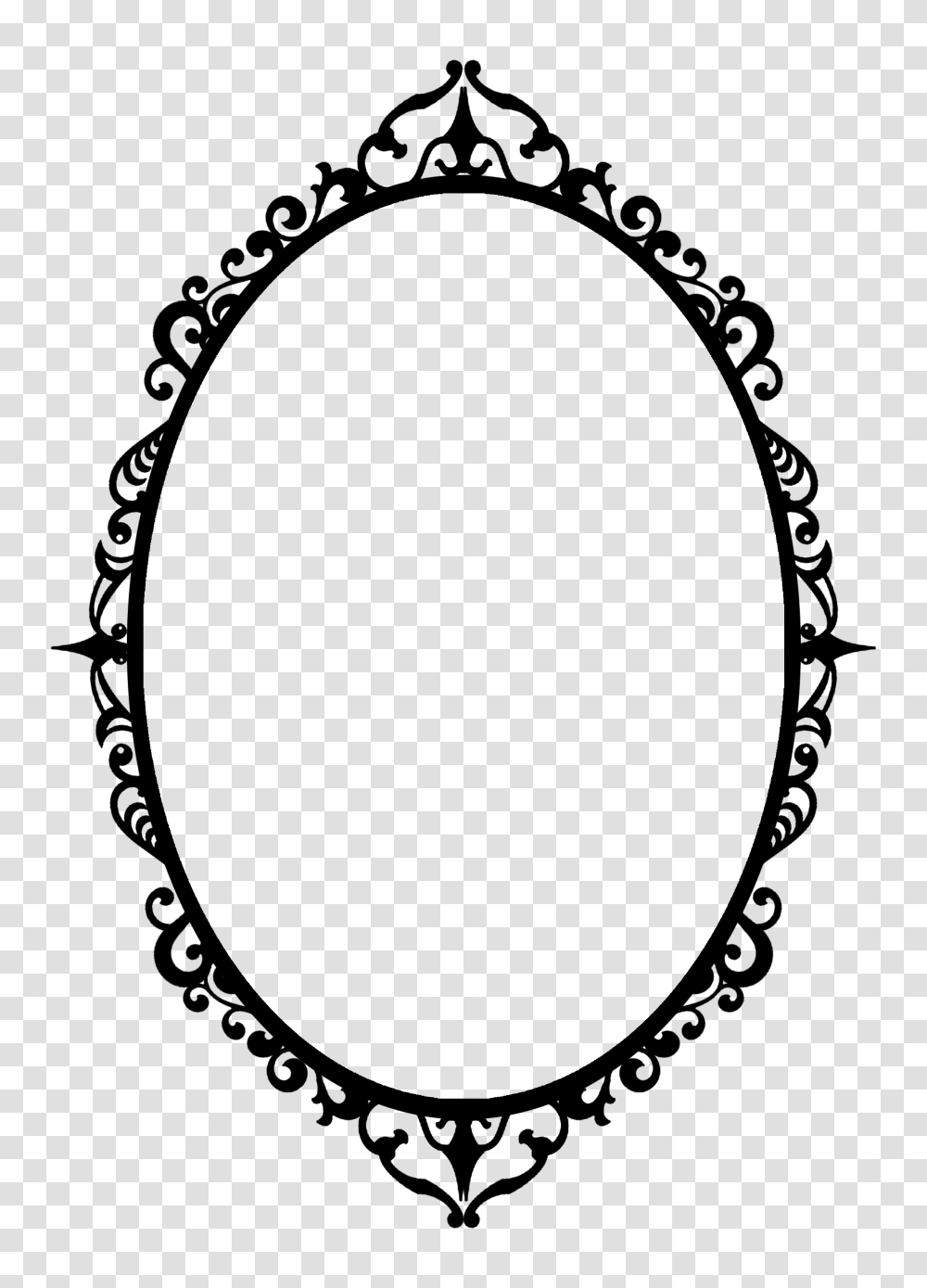 Great Graphics For Your Crafts, Stencil, Cross, Oval Transparent Png